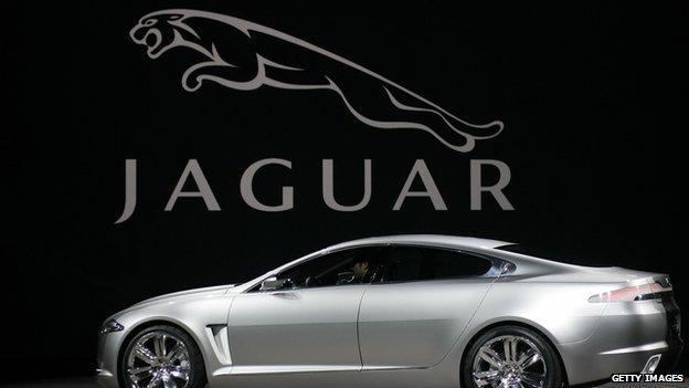 Jaguar car