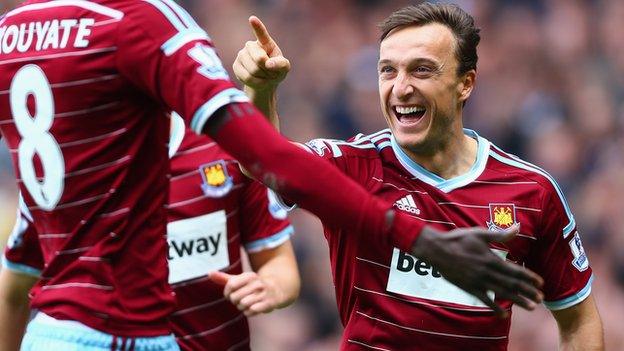 West Ham's Mark Noble