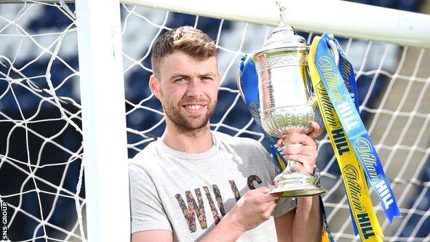 Rory Loy hopes to feature in the Scottish Cup final for Falkirk