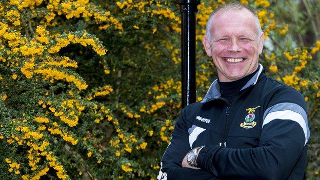 Inverness Caledonian Thistle manager John Hughes