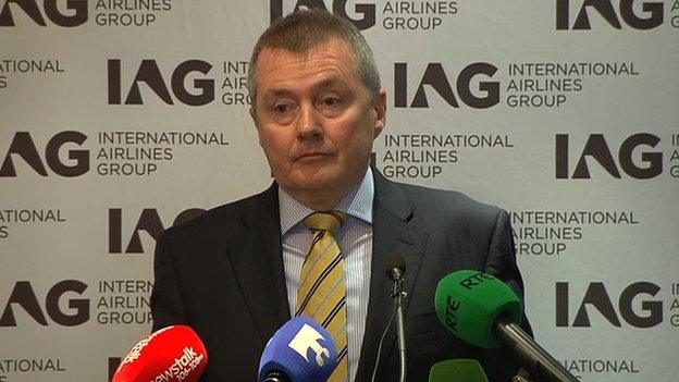 IAG chief executive Willie Walsh