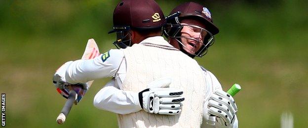 Jason Roy and Gareth Batty