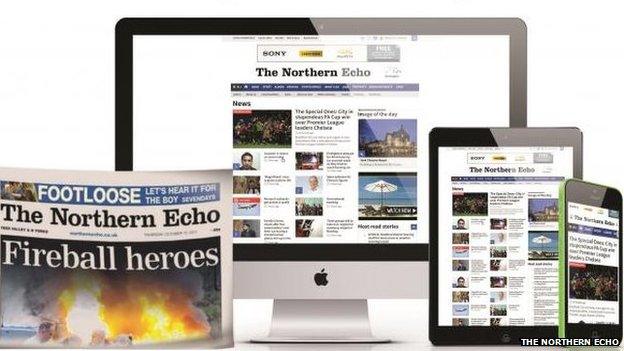 Paper and digital formats of the Echo