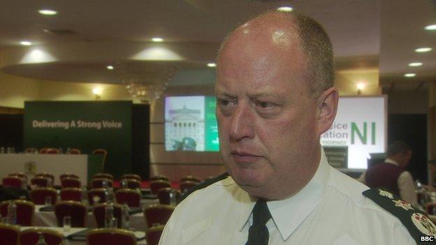 PSNI chief constable George Hamilton