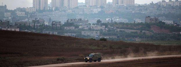 Israeli border with the Gaza Strip