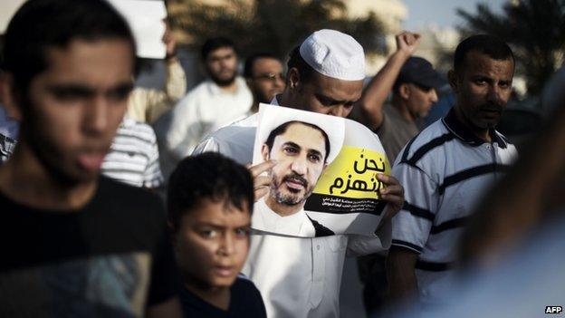 Protests over the arrest of Ali Salman