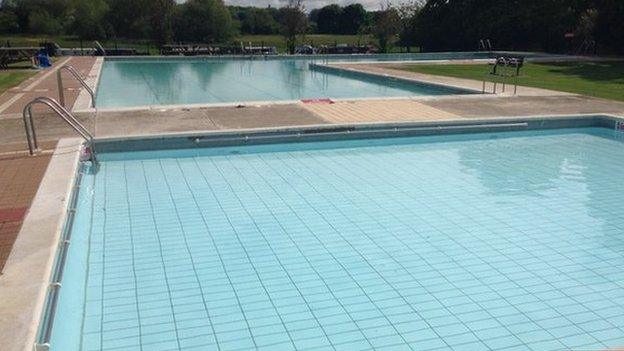 Abbey Meadow pool