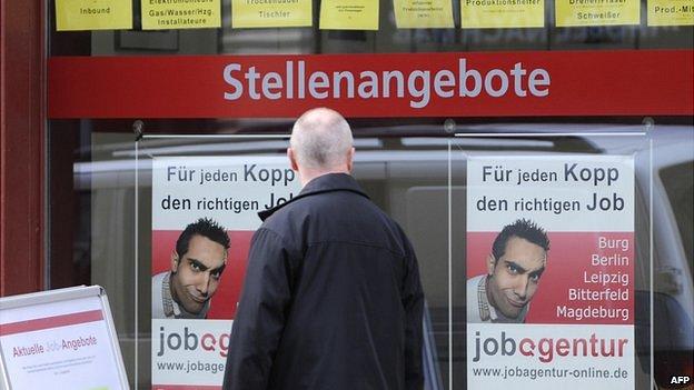 Job centre in Dresden - file pic