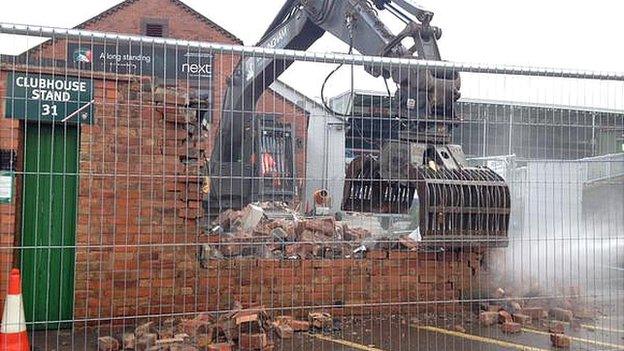 welford road demolition