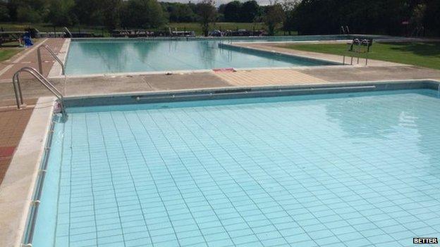 Abbey Meadow pool