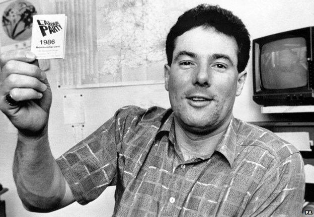 Derek Hatton in 1986