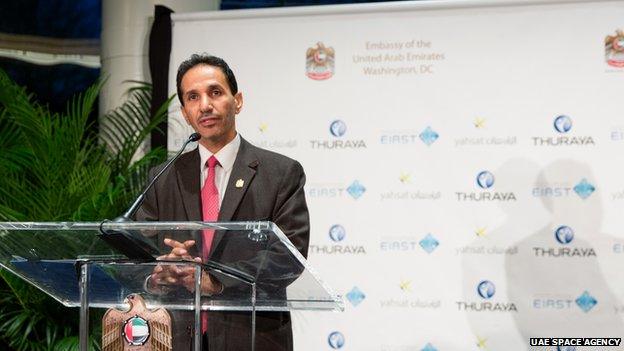 Dr Mohammad Nasser Al Ahbabi, director general of the UAE Space Agency