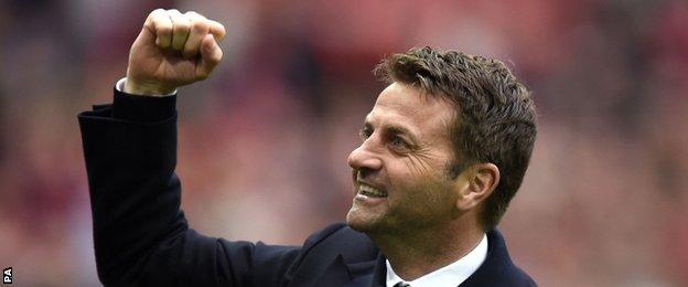 Aston Villa manager Tim Sherwood