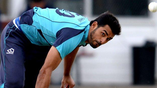 Safyaan Sharif starred for Scotland