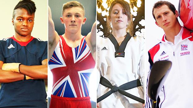 Nicola Adams, Nile Wilson, Jade Jones and Ed McKeever