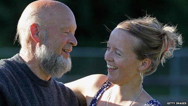 Michael and Emily Eavis