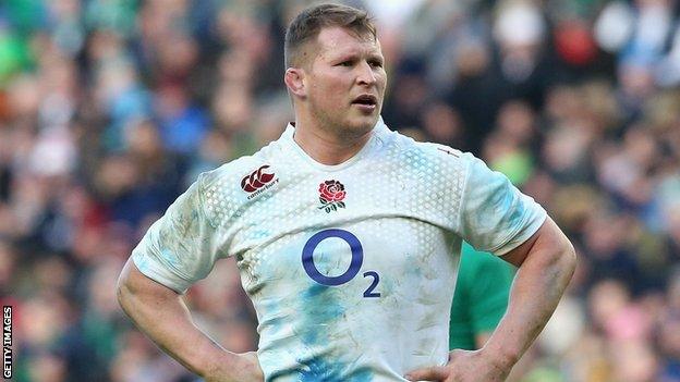 England and Northampton hooker Dylan Hartley