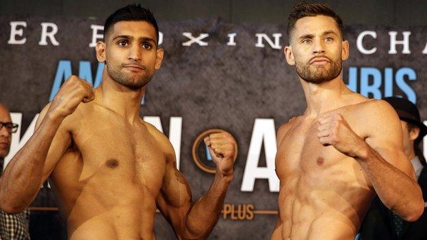 Amir Khan and Chris Algieri