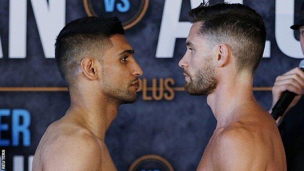 Amir Khan and Chris Algieri