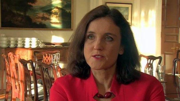 Northern Ireland Secretary of State Theresa Villiers