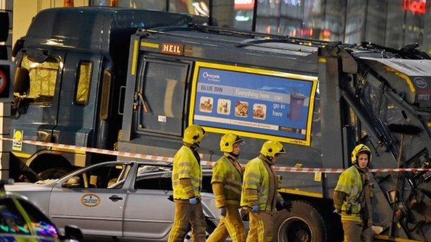 Bin crash, Glasgow