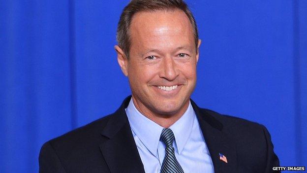 Former Maryland Governor Martin O'Malley.