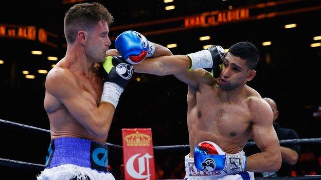 Amir Khan and Chris Algieri