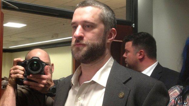 Dustin Diamond at court