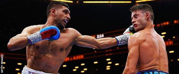 Amir Khan and Chris Algieri