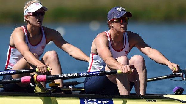 Vicky Thornley and Katherine Grainger