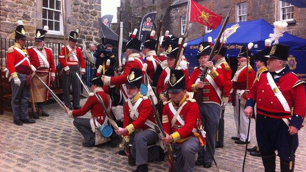 Waterloo re-enactment