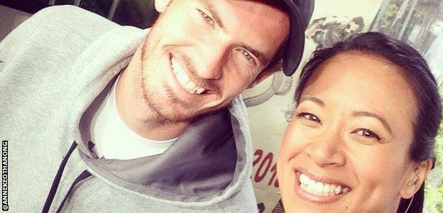 Anne Keothavong and Andy Murray