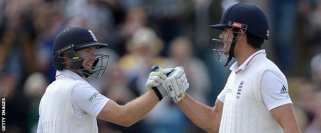 Adam Lyth and Alastair Cook