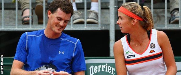 Jamie Murray and Elina Svitolina