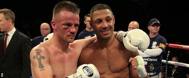 Frankie Gavin and Kell Brook