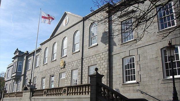 Guernsey's Royal Court building