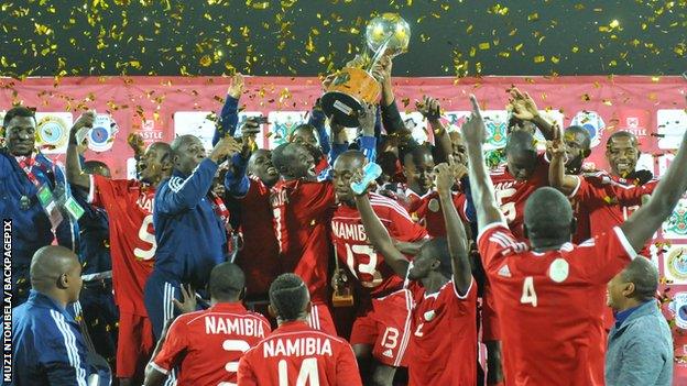 Namibia win the 2015 Cosafa Cup