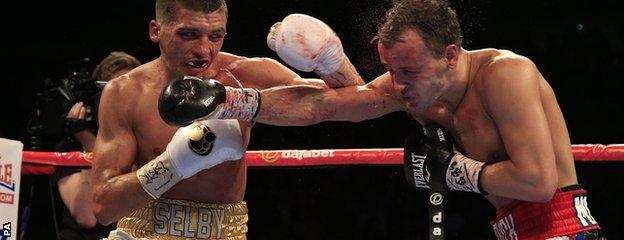 Lee Selby and Evgeny Gradovich