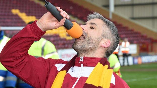 Motherwell captain Keith Lasley