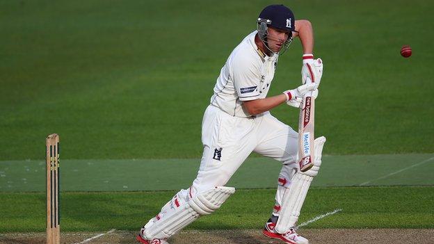 Warwickshire's former England batsman Jonathan Trott