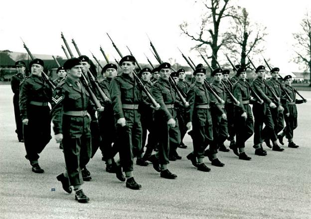 PASSING OUT PARADE - 18 PLATOON RAPC/TC JAN 61