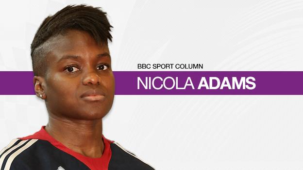 Nicola Adams column