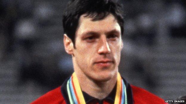 Allan Wells is one of only three British athletes to win the 100m at the Olympic Games