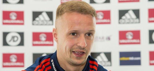 Scotland striker Leigh Griffiths