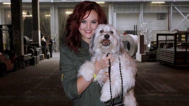 Ashleigh and Pudsey