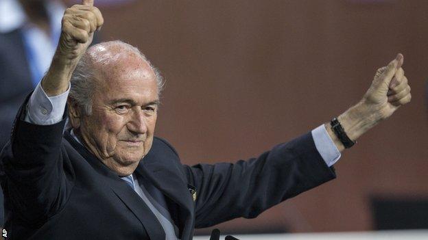 Sepp Blatter has been Fifa president since 1998