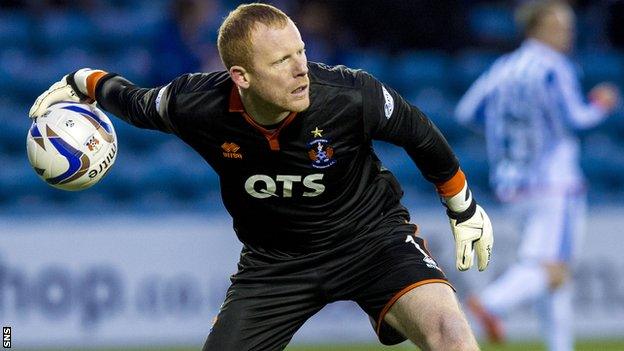 Kilmarnock goalkeeper Craig Samson