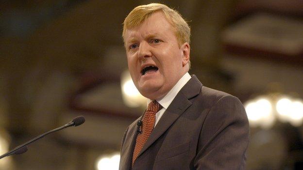 Charles Kennedy speaking in 2005