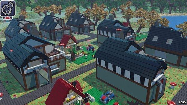 Screen grab from Lego Worlds