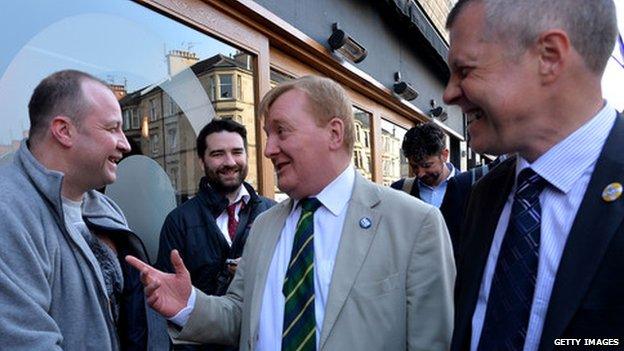 Charles Kennedy and Willie Rennie